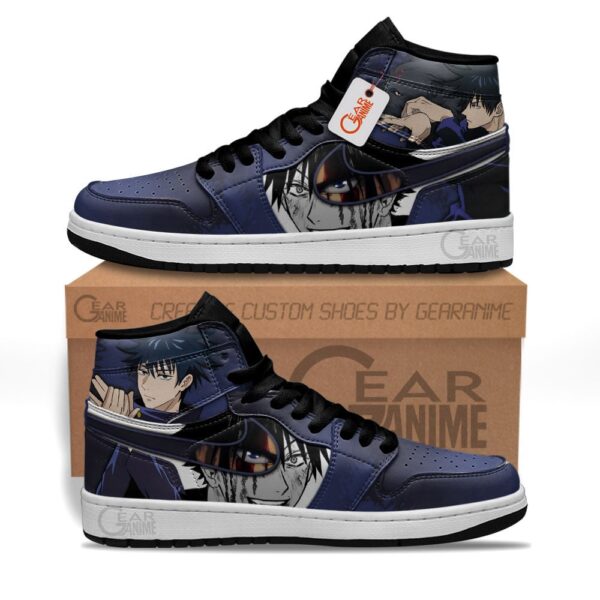 Baskets montantes Air Jordan Megumi Fushiguro – Chaussures montantes Jujutsu Kaisen – Image 2