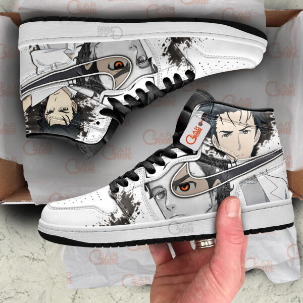 Baskets montantes Air Jordan Rintarou Okabe – Chaussures montantes Steins;Gate – Image 3
