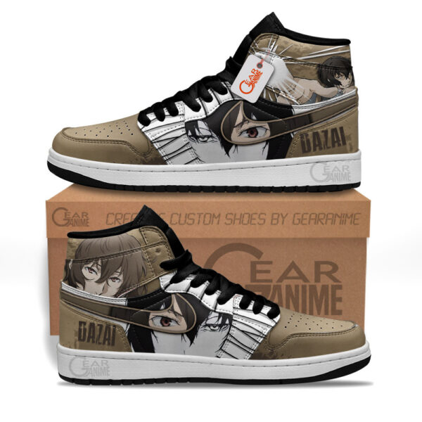 Baskets montantes Air Jordan Osamu Dazai – Chaussures montantes Bungou Stray Dogs – Image 2