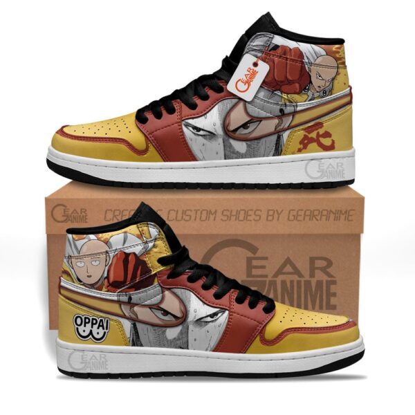 Baskets montantes Air Jordan Saitama – Chaussures montantes One Punch Man – Image 2