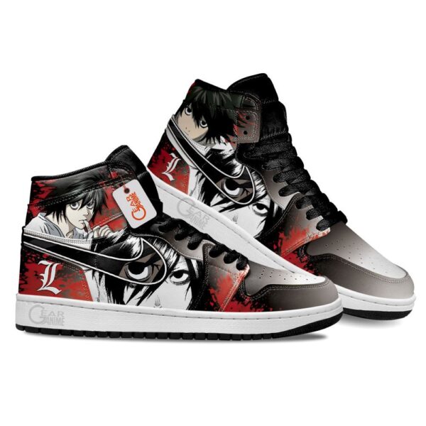 Baskets montantes Air Jordan L – Chaussures montantes Death Note