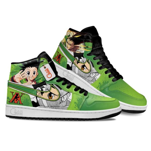 Baskets montantes Air Jordan Gon Freecss – Chaussures montantes Hunter x Hunter