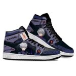 Baskets montantes Air Jordan Kaworu Nagisa – Chaussures montantes Evangelion