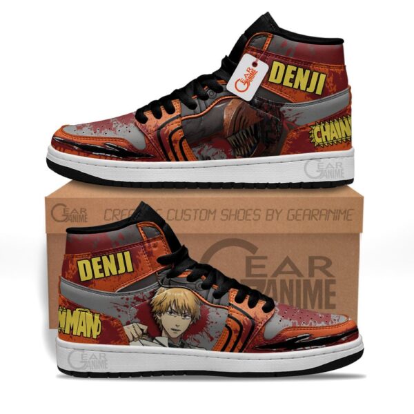 Baskets montantes Air Jordan Denji – Chaussures montantes Chainsaw Man – Image 2