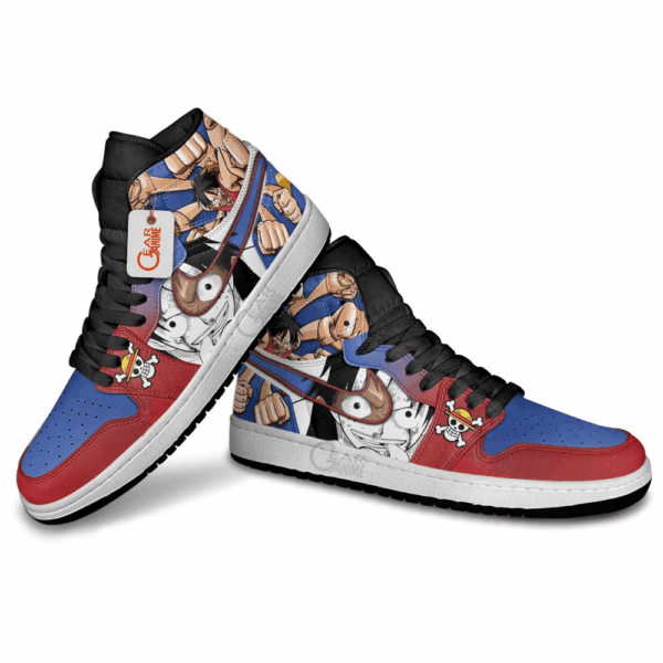 Baskets montantes Air Jordan Luffy – Chaussures montantes One Piece – Image 4
