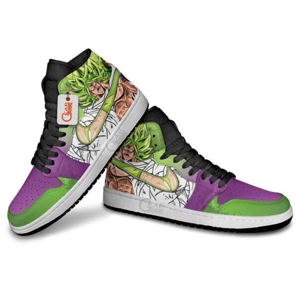 Baskets montantes Air Jordan Broly – Chaussures montantes Dragon Ball – Image 4