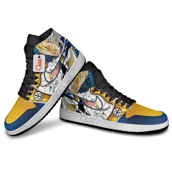 Baskets montantes Air Jordan Vegeta Super Saiyan – Chaussures montantes Dragon Ball – Image 4