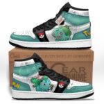 Baskets montantes Air Jordan Bulbizarre – Chaussures montantes Pokémon