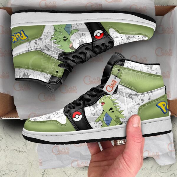 Baskets montantes Air Jordan Tyranitar – Chaussures montantes Pokémon – Image 2