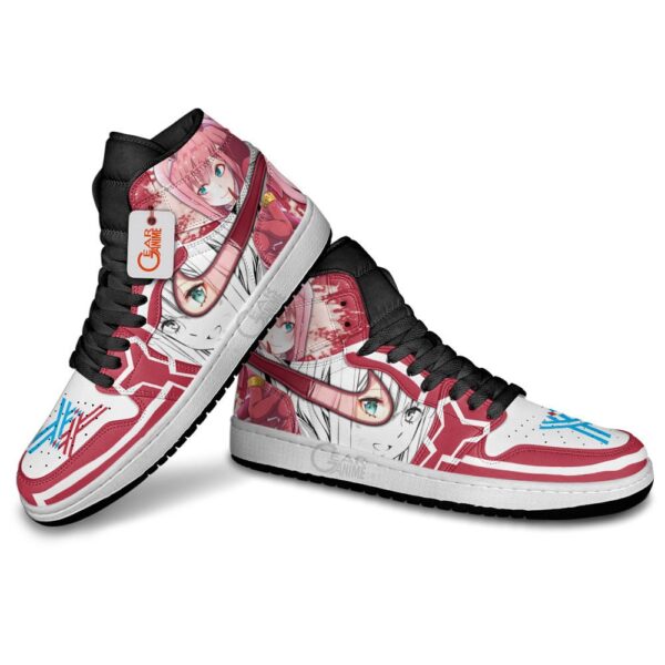 Baskets montantes Air Jordan Zero Two – Chaussures montantes Darling in the Franxx – Image 4