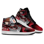 Baskets montantes Air Jordan Light Yagami – Chaussures montantes Death Note