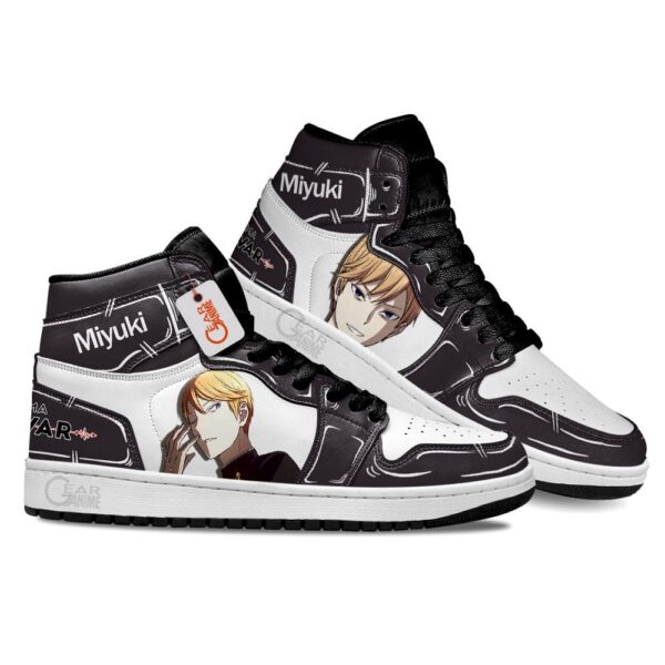Baskets montantes Air Jordan Miyuki Shirogane – Chaussures montantes Kaguya-sama: Love is War