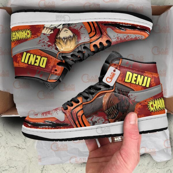 Baskets montantes Air Jordan Denji – Chaussures montantes Chainsaw Man – Image 3