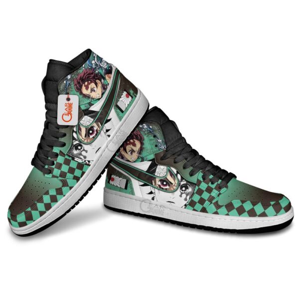 Baskets montantes Air Jordan Tanjiro – Chaussures montantes Demon Slayer – Image 4