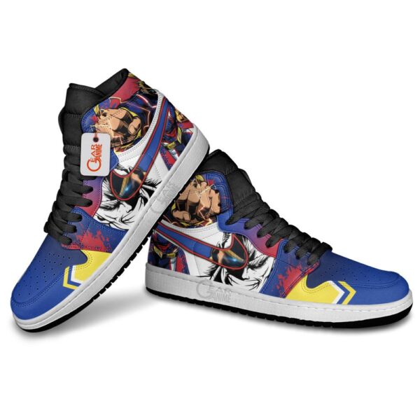 Baskets montantes Air Jordan All Might – Chaussures montantes My Hero Academia – Image 4