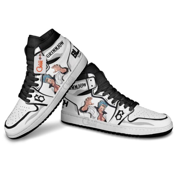 Baskets montantes Air Jordan Grimmjow Jaggerjack – Chaussures montantes Bleach – Image 4