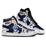 Baskets montantes Air Jordan Rei Ayanami – Chaussures montantes Evangelion