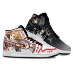 Baskets montantes Air Jordan Kirito et Asuna – Chaussures montantes Sword Art Online