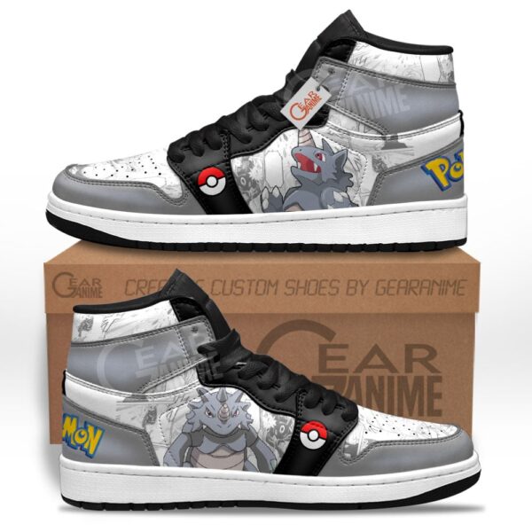 Baskets montantes Air Jordan Rhinocorne – Chaussures montantes Pokémon