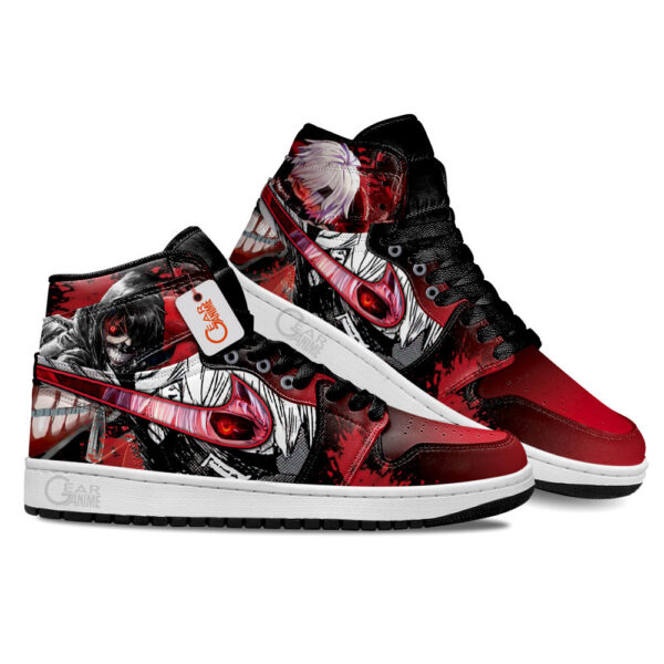 Baskets montantes Air Jordan Ken Kaneki – Chaussures montantes Tokyo Ghoul