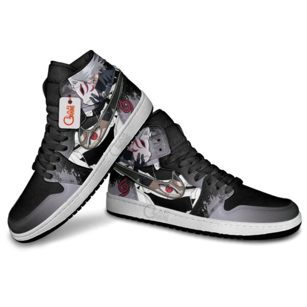 Baskets montantes Air Jordan Kakashi Hatake – Chaussures montantes Naruto – Image 3