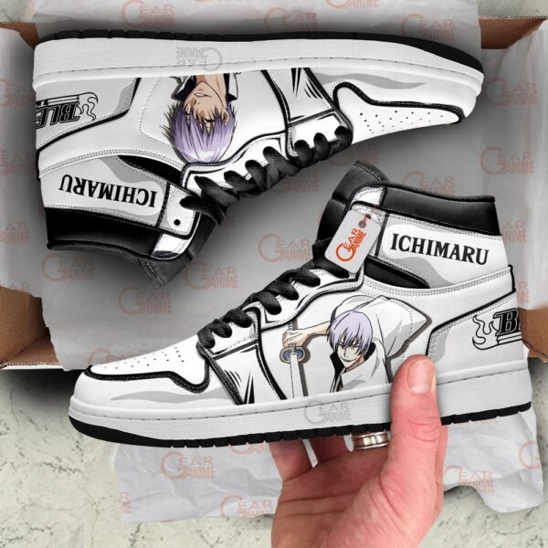 Baskets montantes Air Jordan Gin Ichimaru – Chaussures montantes Bleach – Image 3