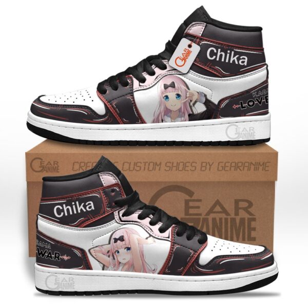 Baskets montantes Air Jordan Chika Fujiwara – Chaussures montantes Kaguya-sama: Love is War – Image 2