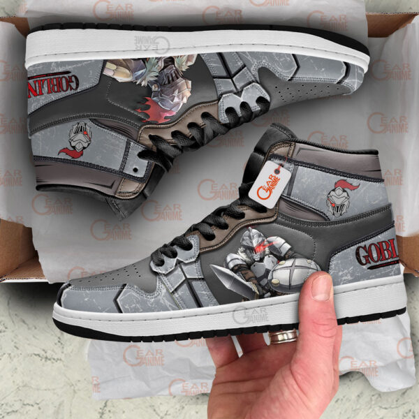 Baskets montantes Air Jordan Goblin Slayer – Chaussures montantes Goblin Slayer – Image 3