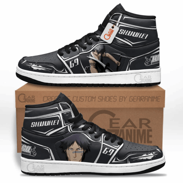 Baskets montantes Air Jordan Shūhei Hisagi – Chaussures montantes Bleach – Image 2