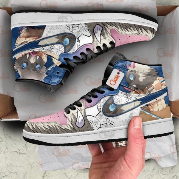 Baskets montantes Air Jordan Inosuke – Chaussures montantes Demon Slayer – Image 3