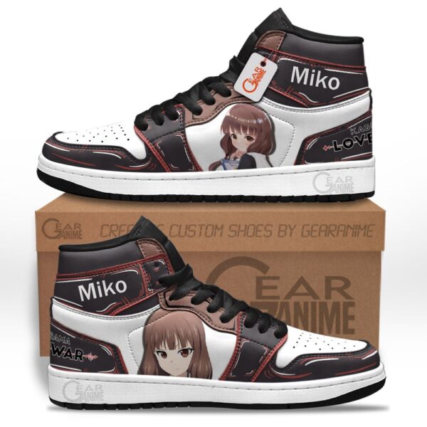 Baskets montantes Air Jordan Miko Iino – Chaussures montantes Kaguya-sama: Love is War – Image 2