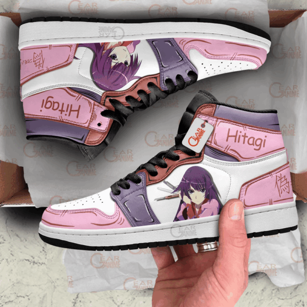 Baskets montantes Air Jordan Hitagi Senjougahara – Chaussures montantes Nisemonogatari – Image 3