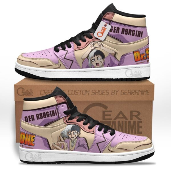 Baskets montantes Air Jordan Gen Asagiri – Chaussures montantes Dr. Stone – Image 2