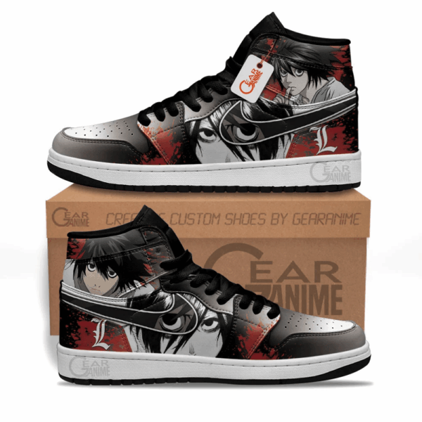 Baskets montantes Air Jordan L – Chaussures montantes Death Note – Image 2