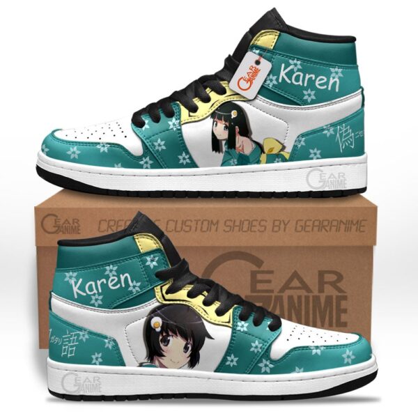 Baskets montantes Air Jordan Tsukihi Araragi – Chaussures montantes Nisemonogatari – Image 2