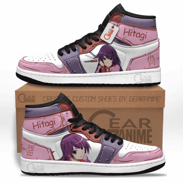 Baskets montantes Air Jordan Hitagi Senjougahara – Chaussures montantes Nisemonogatari – Image 2