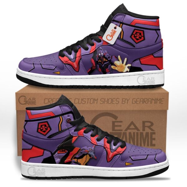 Baskets montantes Air Jordan Unit-01 (Awakened) – Chaussures montantes Evangelion – Image 2