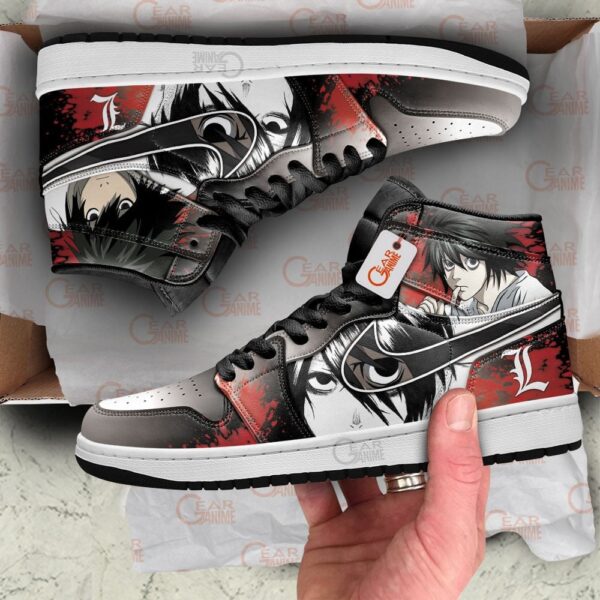 Baskets montantes Air Jordan L – Chaussures montantes Death Note – Image 3