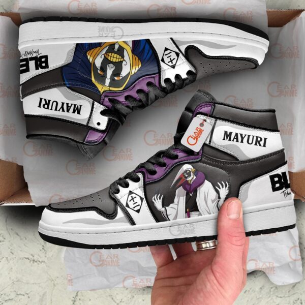 Baskets montantes Air Jordan Mayuri Kurotsuchi – Chaussures montantes Bleach – Image 3