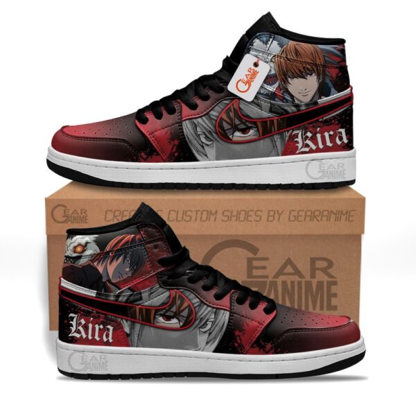 Baskets montantes Air Jordan Light Yagami – Chaussures montantes Death Note – Image 2