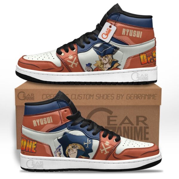 Baskets montantes Air Jordan Ryusui Nanami – Chaussures montantes Dr. Stone – Image 2