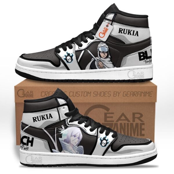 Baskets montantes Air Jordan Rukia Kuchiki – Chaussures montantes Bleach – Image 2