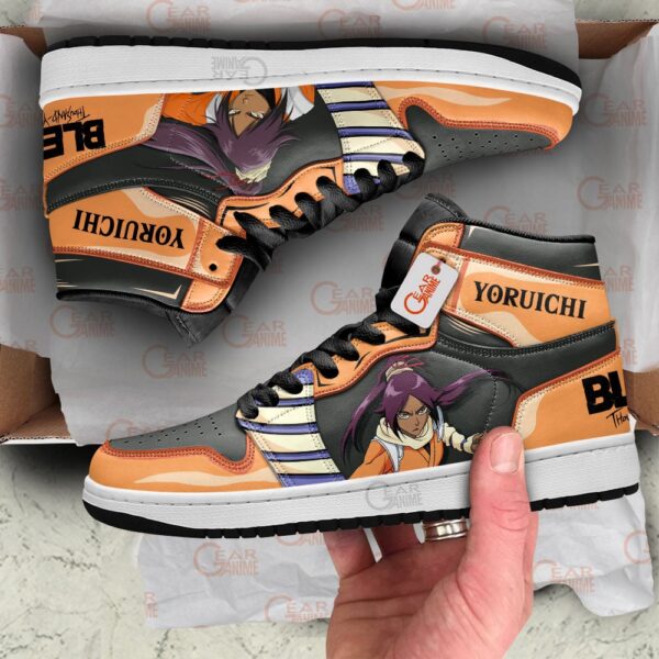 Baskets montantes Air Jordan Yoruichi Shihōin – Chaussures montantes Bleach – Image 3