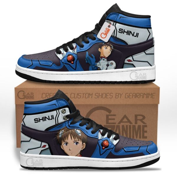 Baskets montantes Air Jordan Shinji Ikari – Chaussures montantes Evangelion – Image 2