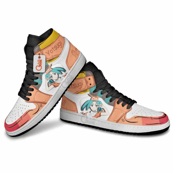 Baskets montantes Air Jordan Yotsugi Ononoki – Chaussures montantes Nisemonogatari – Image 4