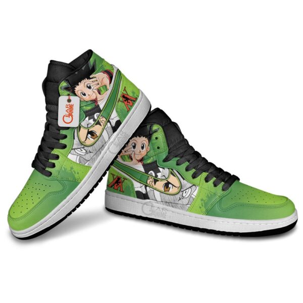 Baskets montantes Air Jordan Gon Freecss – Chaussures montantes Hunter x Hunter – Image 4