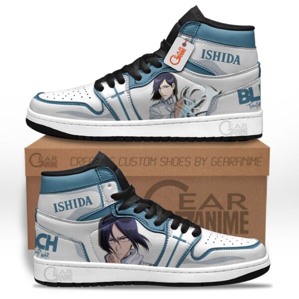 Baskets montantes Air Jordan Uryū Ishida – Chaussures montantes Bleach – Image 2