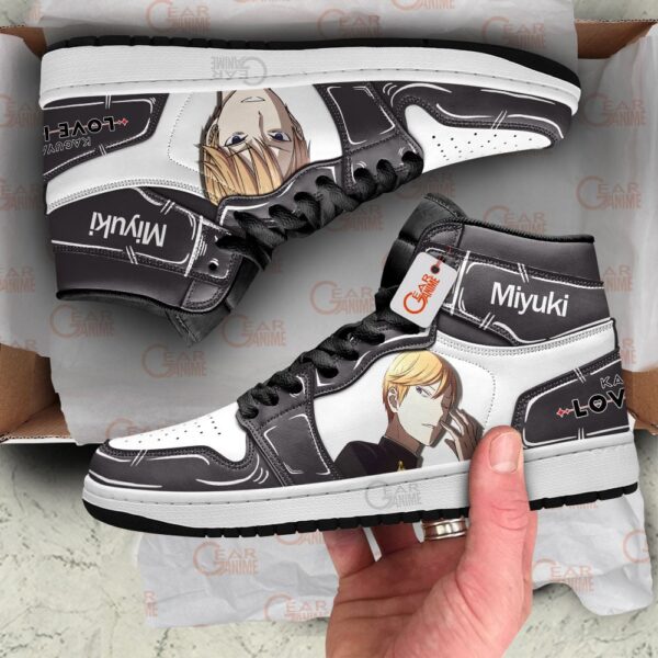 Baskets montantes Air Jordan Miyuki Shirogane – Chaussures montantes Kaguya-sama: Love is War – Image 3