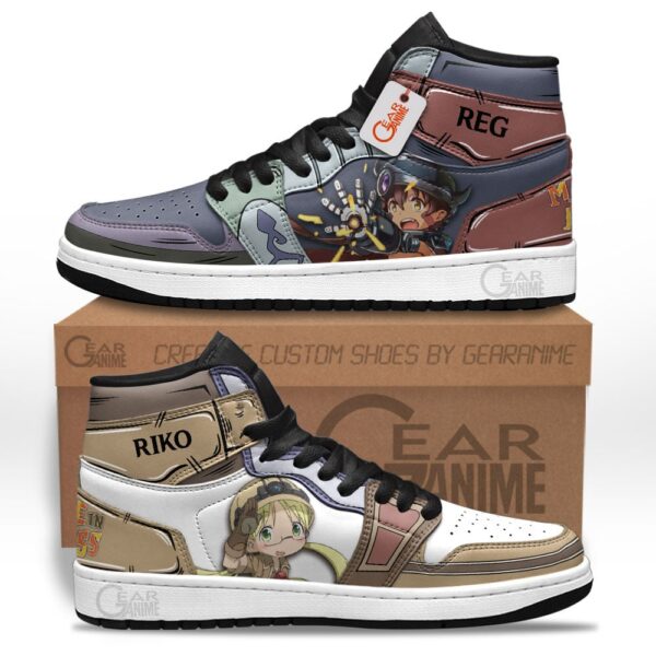 Baskets montantes Air Jordan Reg et Riko – Chaussures montantes Made in Abyss – Image 2