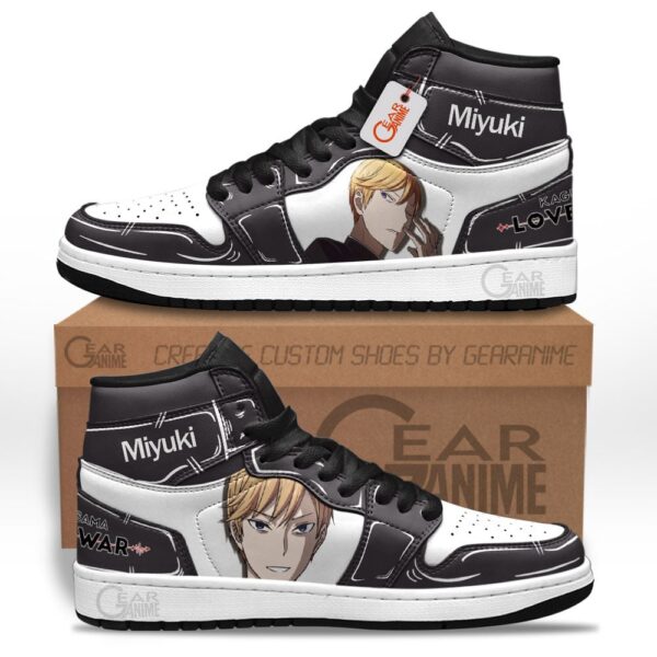 Baskets montantes Air Jordan Miyuki Shirogane – Chaussures montantes Kaguya-sama: Love is War – Image 2